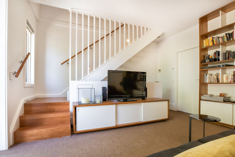 Photo of a living area in an attic conversion