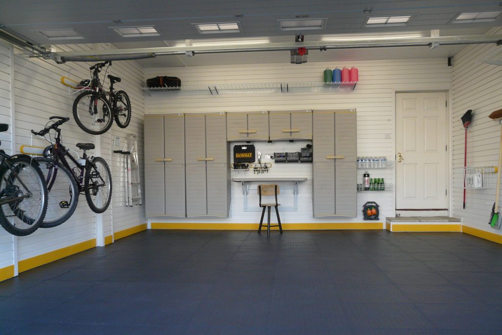 Photo of a GarageTek system installed